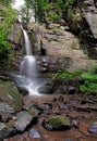 Waterfall Bystro in Polana, Slovakia Royalty Free Stock Photo