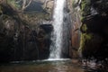 The Waterfall Cachoeira Caverna in Brazil