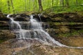 Waterfall at Cagle's Mill Dam Royalty Free Stock Photo