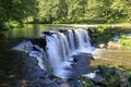 Waterfall called Keila Juga in Estonia Royalty Free Stock Photo