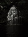 This waterfall called batu dinin waterfall