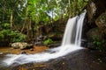 Waterfall in Cambodia Royalty Free Stock Photo