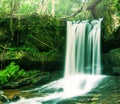 Waterfall in Cambodia Royalty Free Stock Photo