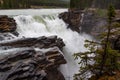 Rockies waterfall Royalty Free Stock Photo