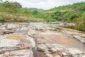 Waterfall of Capybara, ecological complex at CapitÃÂ³lio MG Brazil