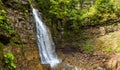 Waterfall in Carpathian mountain Royalty Free Stock Photo
