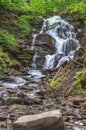 Waterfall in Carpathian mountains Royalty Free Stock Photo