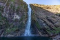 Waterfall Casca Danta Serra da Canastra Montains state Park, Minas Gerais, Brazil Royalty Free Stock Photo