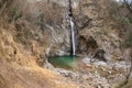 Waterfall Cascata Del Palvico Royalty Free Stock Photo