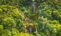 Waterfall Cascata Delle Marmore Terni Royalty Free Stock Photo