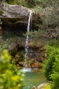 Waterfall in Catalonia surrounded by beautiful forests