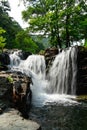 The waterfall cave beautiful.