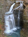 Waterfall of the cave, in the natural park of ordesa