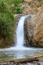 Waterfall in Chae Son National Park, Lampang, Thailand Royalty Free Stock Photo