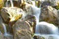 Waterfall in Cheonggyecheon, seoul, Korea Royalty Free Stock Photo
