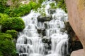 Waterfall in Chinese park