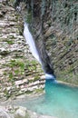 Waterfall Chudo-Krasotki. Sochi. Russia