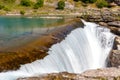 Waterfall on the Cijevna river Royalty Free Stock Photo