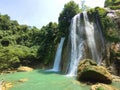 waterfall Cikaso air Royalty Free Stock Photo