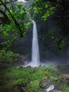 Waterfall Ciparay Royalty Free Stock Photo
