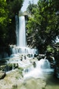 Waterfall in the city of Genoa, Italy