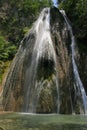 Waterfall cola de caballo in monterrey nuevo leon, mexico. II Royalty Free Stock Photo