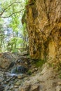 waterfall in Colorado Provencal, Provence, France Royalty Free Stock Photo