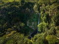 Waterfall in Costa Rica. La Fortuna waterfall. Landscape photograph. Royalty Free Stock Photo