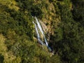 Waterfall in Costa Rica. La Fortuna waterfall. Landscape photograph. Royalty Free Stock Photo