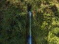 Waterfall in Costa Rica. La Fortuna waterfall. Landscape photograph. Royalty Free Stock Photo