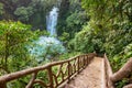 Waterfall in Costa Rica Royalty Free Stock Photo