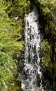 Waterfall in countryside Royalty Free Stock Photo