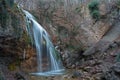 Waterfall in Crimea Mountains