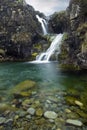 Waterfall, Cuillin Mountains, Isle of Skye , Scotland Royalty Free Stock Photo