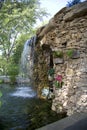 Waterfall in Dallas Arboretum