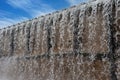 Waterfall from dam wall Royalty Free Stock Photo