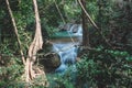 Waterfall in the deep forest