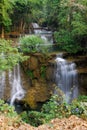 Waterfall in deep forest of Thailand Royalty Free Stock Photo