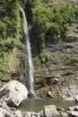 Waterfall Del Botto, Rovio - Switzerland Royalty Free Stock Photo