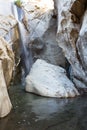 Waterfall in the desert