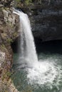 Waterfall at Desoto Falls Alabama Royalty Free Stock Photo