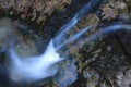 Waterfall in Diery in Mala Fatra Royalty Free Stock Photo