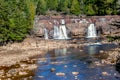 Waterfall In A Drought Royalty Free Stock Photo