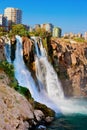 Waterfall Duden at Antalya, Turkey Royalty Free Stock Photo