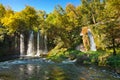 Waterfall Duden at Antalya Turkey Royalty Free Stock Photo