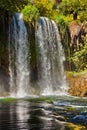 Waterfall Duden at Antalya Turkey Royalty Free Stock Photo