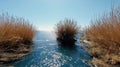 Waterfall on Duden river in Antalya, Turkey Royalty Free Stock Photo