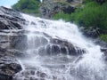 Waterfall at dusk