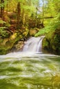 Waterfall of Eistobel Royalty Free Stock Photo