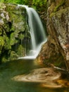 Waterfall Elbe river